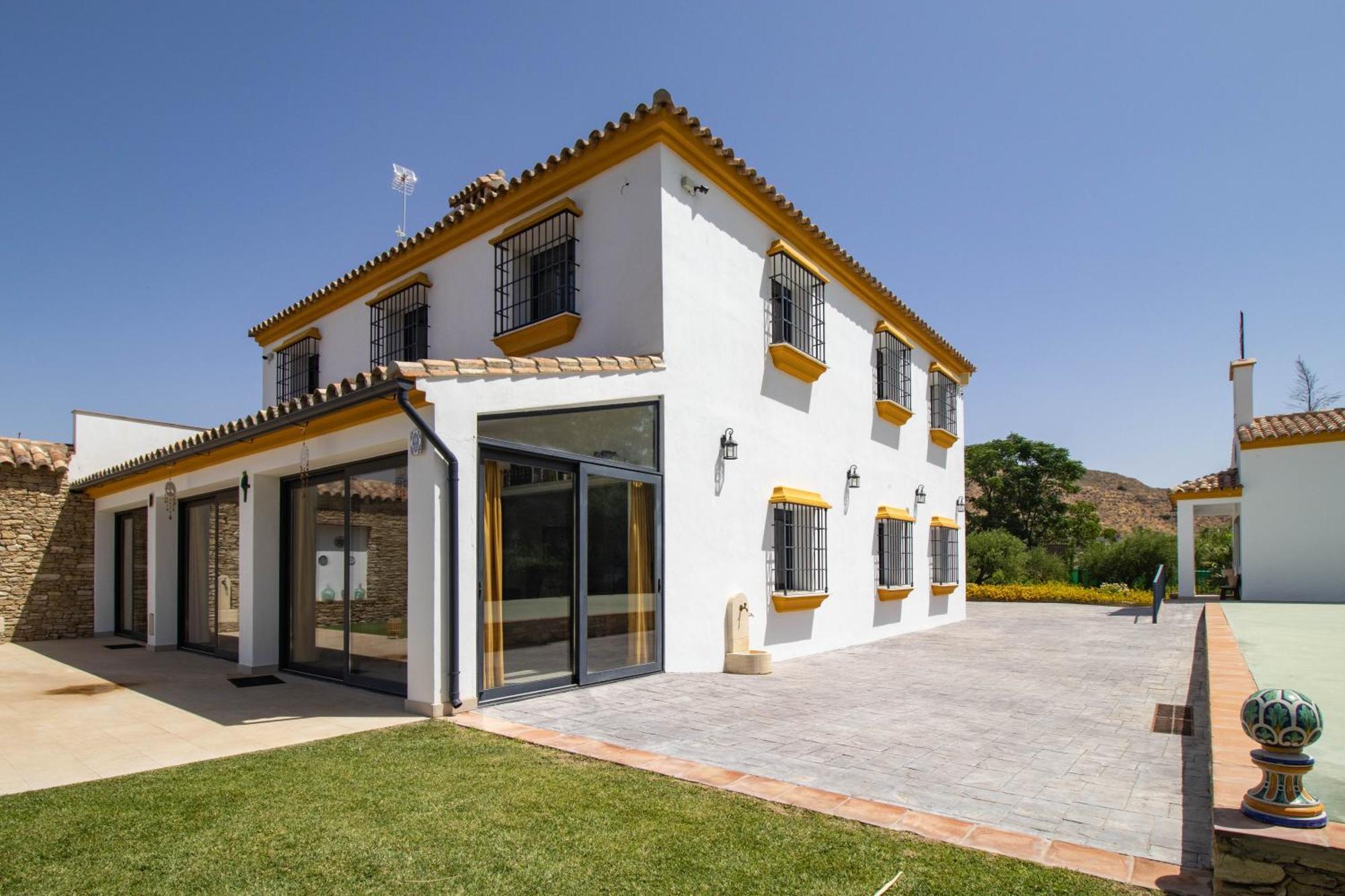 فيلا Cortijo San Antonio De Trejo Setenil De Las Bodegas المظهر الخارجي الصورة