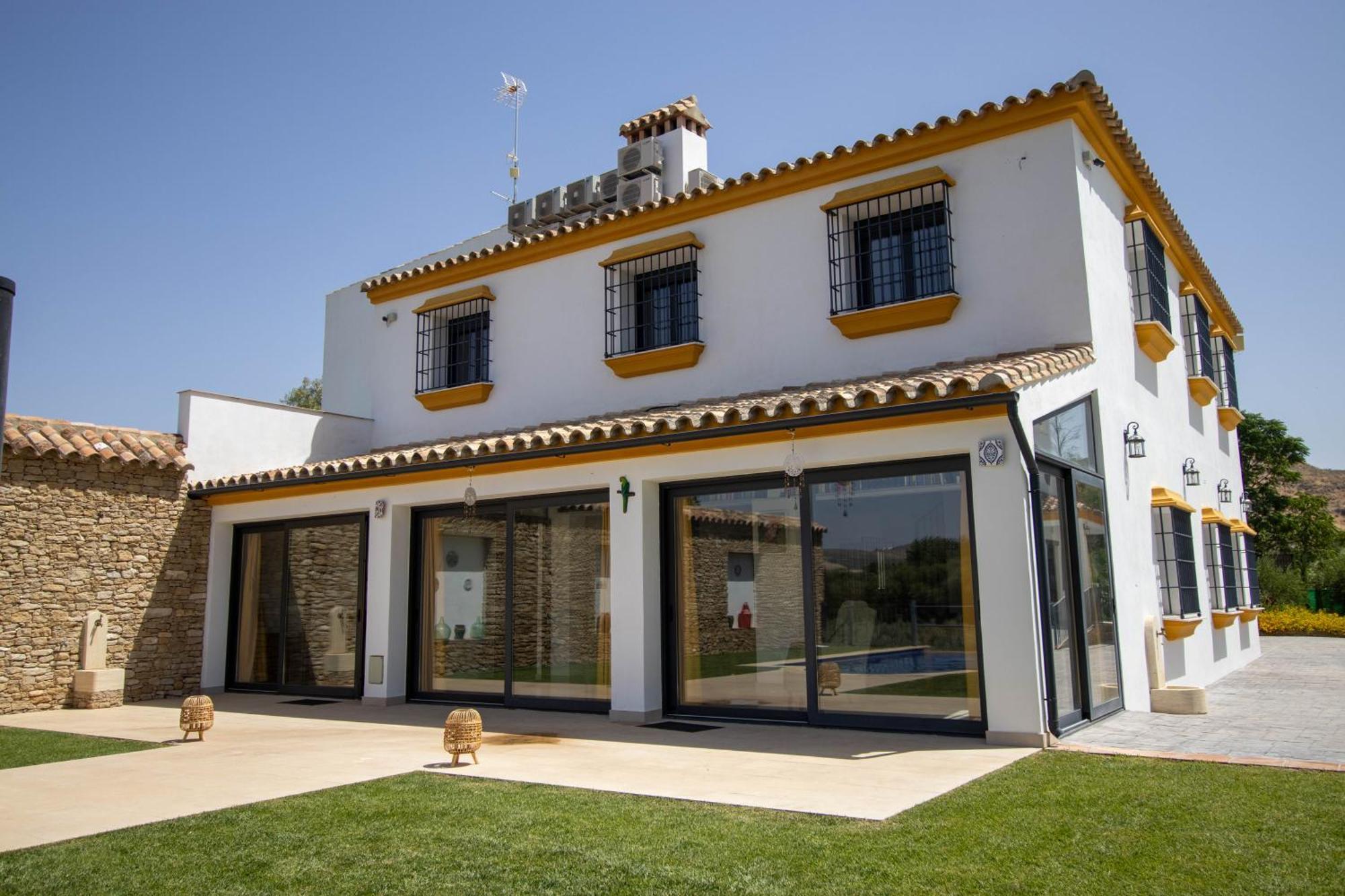 فيلا Cortijo San Antonio De Trejo Setenil De Las Bodegas المظهر الخارجي الصورة